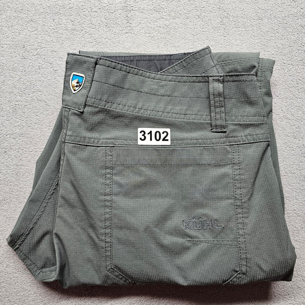 Kuhl Silencr Rogue Mens 33x30 Charcoal Grey Ripstop Technical Hiking Pants - Picture 12 of 13